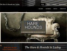 Tablet Screenshot of hareandhoundsinluzley.co.uk